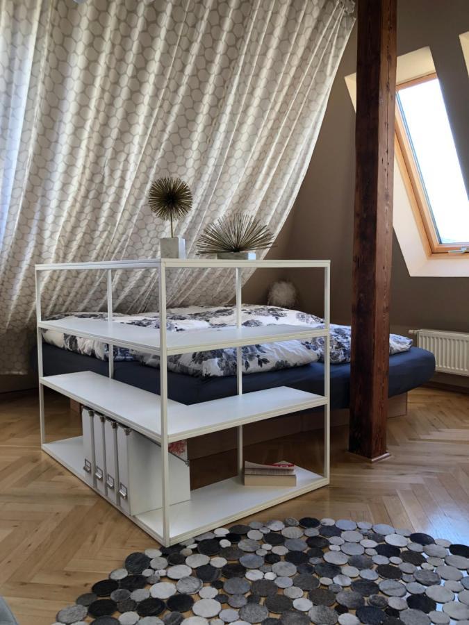 Maisonette Wohnung Mit Blick Ueber Die Stadt Jena Exteriér fotografie