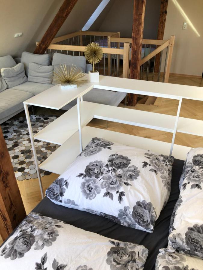 Maisonette Wohnung Mit Blick Ueber Die Stadt Jena Exteriér fotografie