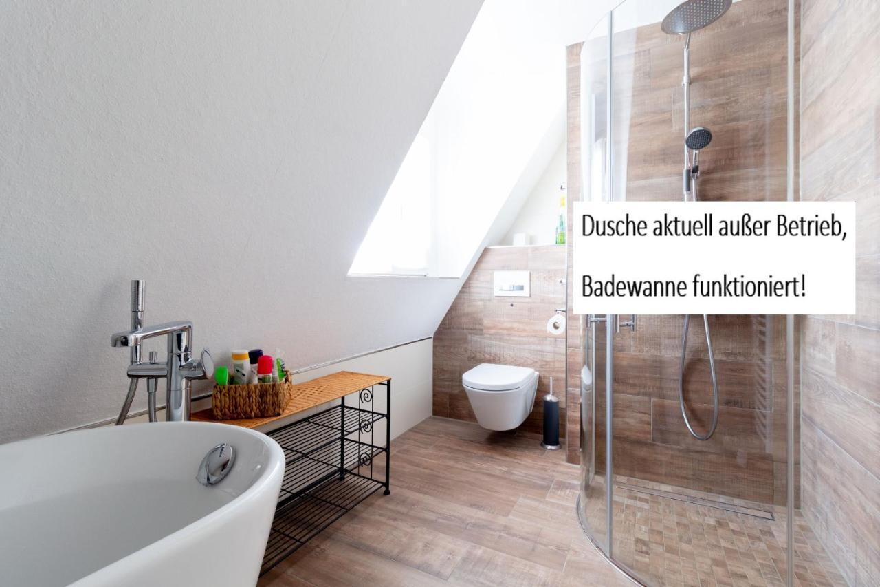 Maisonette Wohnung Mit Blick Ueber Die Stadt Jena Exteriér fotografie